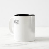 Crâne et tasse de roses (Devant gauche)