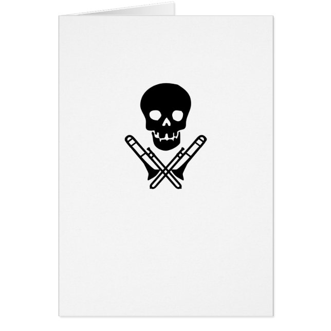 crâne et trombones (Devant)