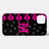Crâne fillette EMO Punk Rocker Rock IPhone 6 Coque (Verso (horizontal))