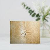Crane Fly Briefkaart (Staand voorkant)
