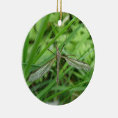 Crane Fly Custom Birthday Keramisch Ornament (Rechts)