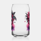 Crâne gothique peut verre (Gauche)