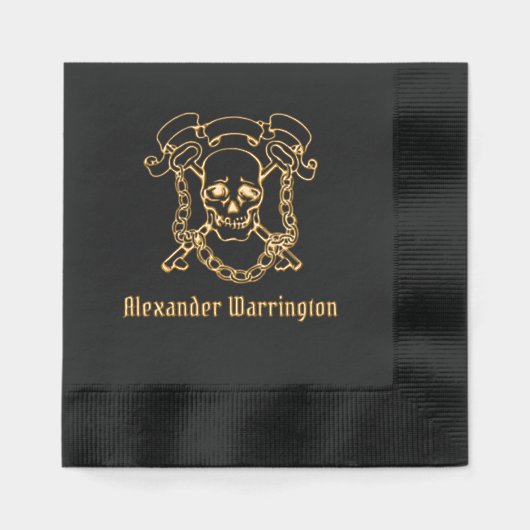 Crâne gothique, Touches, Nom de la chaîne (Recto)