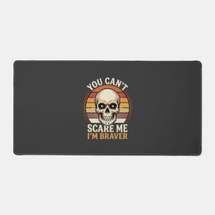 Crâne Halloween plus courageux Design d'Horreur Ré