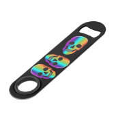 Crâne humain psychédélique Thunder_Cove (Devant angulaire)