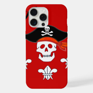 CRÂNE JOLLY ROGER, CHAPEAU DE PIRATE, MONOGRAMME T