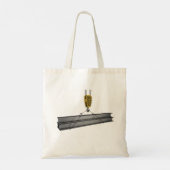 Crane Lifting Girders Canvas tas (Achterkant)