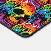 Crâne Multicolore Vibrant (Coin)