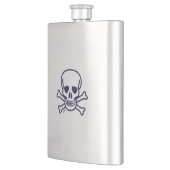 Crâne n Bones Fiole en acier inoxydable (Gauche)