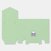 Crâne n Os tente verte ballotins grand (Déplié)