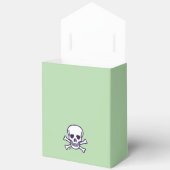 Crâne n Os tente verte ballotins grand (Ouvrir)