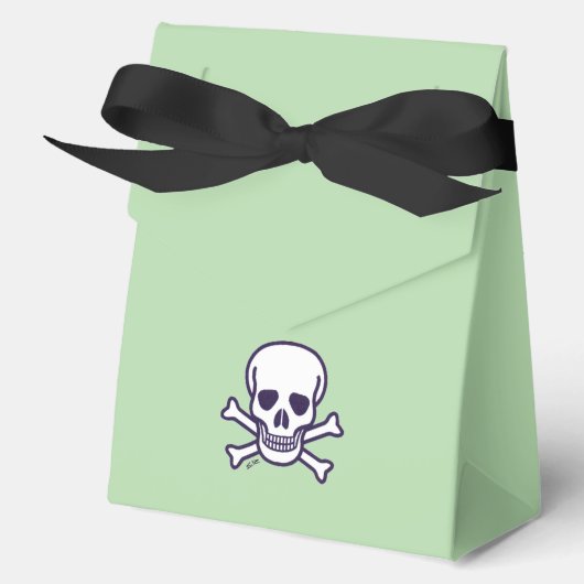 Crâne n Os tente verte ballotins grand (Recto)