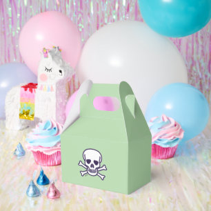 Crâne n Os vert gable ballotins grand