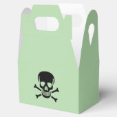 Crâne noir vert gable ballotins petit (Ouvert)