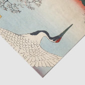 Crane of Edo, Hiroshige Tissuepapier (Detail)