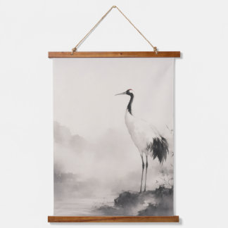Crane of Silence Hangend Wandkleed