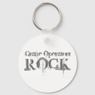 Crane Operators Rock Sleutelhanger