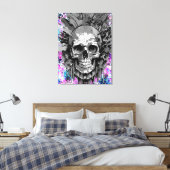 Crâne pirate - toile crâne colorée Imprimer (Insitu(Chambre))