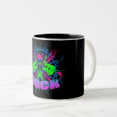 Crâne rocheuse 2 Mug (Devant droit)