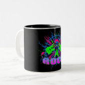 Crâne rocheuse 2 Mug (Devant gauche)