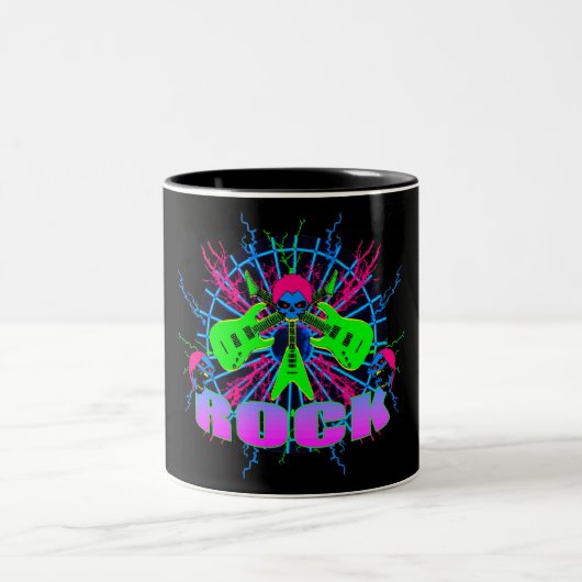 Crâne rocheuse 2 Mug (Centre)
