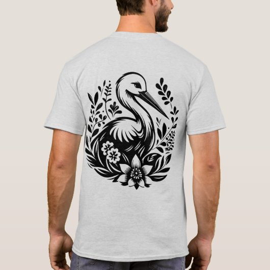 Crane T-shirt (Achterkant)