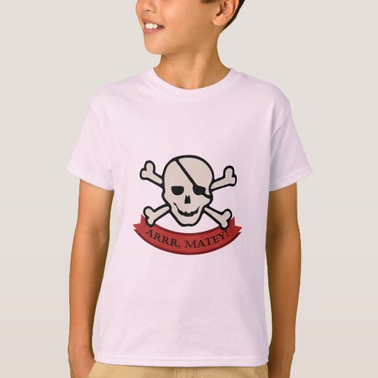 Crâne - T-shirt de base pour enfants (Devant)