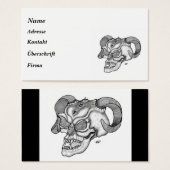 Crâne - Teufelschädel (Devant & derrière)