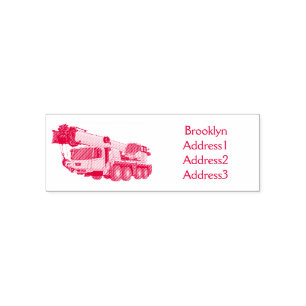 Crane truck cartoon illustratie zelfinktende stempel
