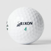Crâne vert Srixon Soft Feel balles de golf 12 pk (Logo)