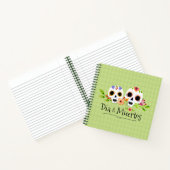 Crânes à sucre florales Dia de Muertos | Carnet (Intérieur)