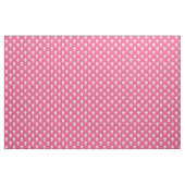 Crânes blancs sur tissu rose (Fat Quarter)
