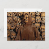 Crânes dans un ossuaire de capucins Carte postale (Devant / Derrière)