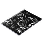 Crânes de carnet de croquis blancs (Côté gauche)