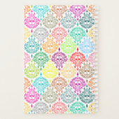 Crânes de sucre chic couleur damas mortes (Dos)