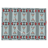 Crânes et araignées sac cadeau (Dos)