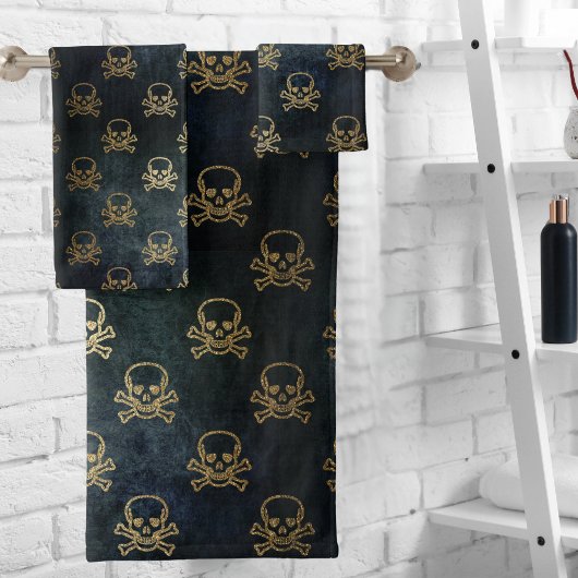 Crânes Et Os De Pirate vintage Et Noir