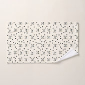 Crânes et points (Serviette à main)