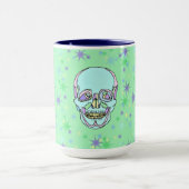 Crânes pastel et Stars Café Mug (Centre)