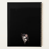 Crânes Rose gothiques noirs (Dos)