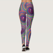 Crânes spirales Leggings (Dos)