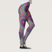 Crânes spirales Leggings (Droite)