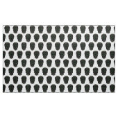 Crânes verts Art Polyester Poplin tissu (Yard)