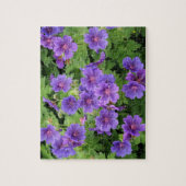 Cranesbill Geranium Floral Jigzaag Puzzle Legpuzzel (Verticaal)
