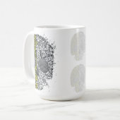 Crânio Estilo Colorido Koffiemok (Voorkant links)