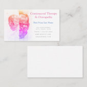 Craniosacral Therapy & Ostéopathy Carte de visite (Devant / Derrière)