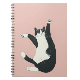 Cranky Cat Dance Print | Grappige en eigenzinnige  Notitieboek
