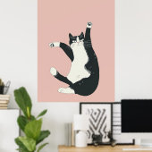 Cranky Cat Print | Grappige en eigenzinnige katten (Thuiskantoor)