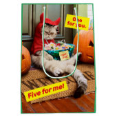 Cranky Devil Cat Medium Cadeauzakje (Achterkant)