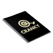 Cranky / fiets / cyclist notitieboek (Rechterzijde)